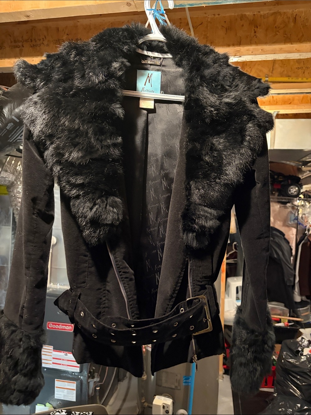 Marciano Faux Fur Trimmed Women's Jacket